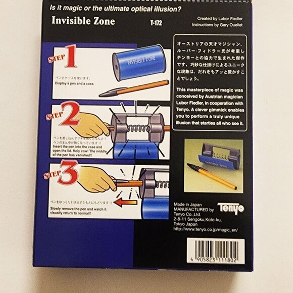 Invisible Zone (T-172) by Tenyo Magic - Picture 6 of 8